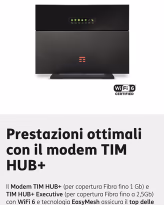 MODEM TIM HUB+