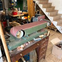 Levigatrice a nastro completa e professionale