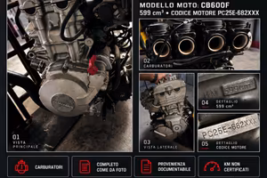 Motore Honda Hornet 600 CB600F PC25E 599cc carbura