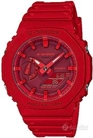 Orologio Casio da uomo rosso G-shock GA2100