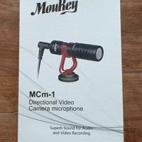 Microfono macchina fotografica action cam 