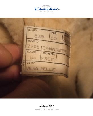 giaccone in VERA PELLE scamosciata