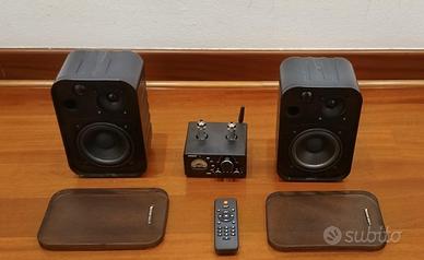 Amplificatore class D valvolare  monior 3 vie 92db