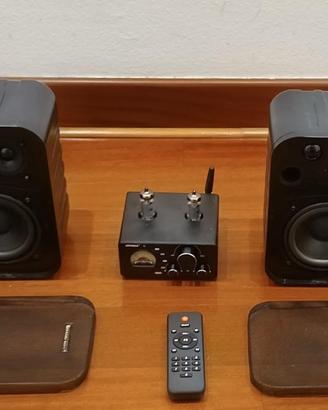 Amplificatore class D valvolare  monior 3 vie 92db