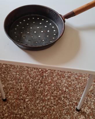 pentola per caldarroste 