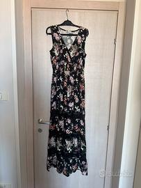 ABITO LUNGO FLOREALE MIMI-MUA FIRENZE-TAGLIA S