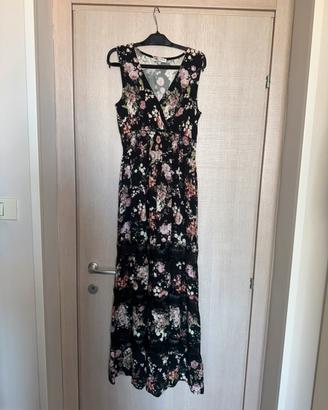 ABITO LUNGO FLOREALE MIMI-MUA FIRENZE-TAGLIA S