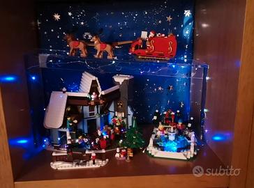 Diorama Lego natalizio
