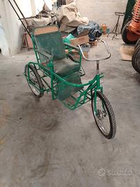 Motocarrozzina anni 50 con motore Laverda