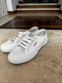 Superga bianche tg.45 – quasi nuove
