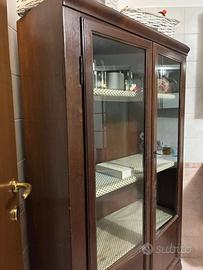 Vetrinetta in Rovere fine 800 inizi 900