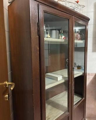 Vetrinetta in Rovere fine 800 inizi 900