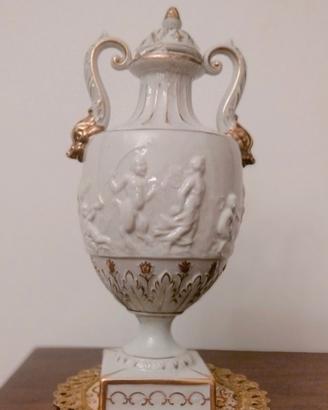 Anfora napoletana, 1950 circa, con coperchio