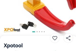 N°2 Ganasce bloccaruote antifurto camper