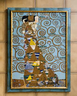 Gustav Klimt “L’Attesa” –  stampa incorniciata
