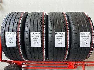 4 gomme 235 45 19 CONTINENTAL