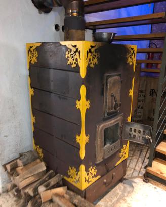 stufa a legna artigianale