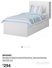 Letto + testiera Brimnes
