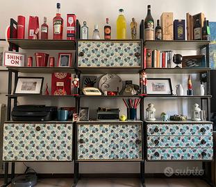 Mobile vintage anni 40/50 con illuminazione