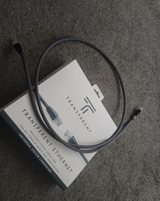 Transparent audio cavi lan