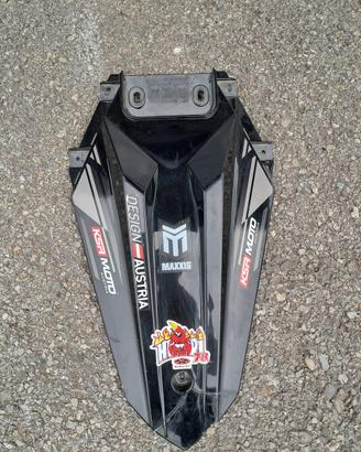 Codino nero graficato ksr moto