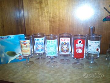 bicchierini da liquore vintage anni  60