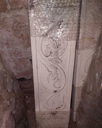 cornice in gesso x camino