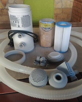 Pompa filtrante a cartuccia piscina Intex