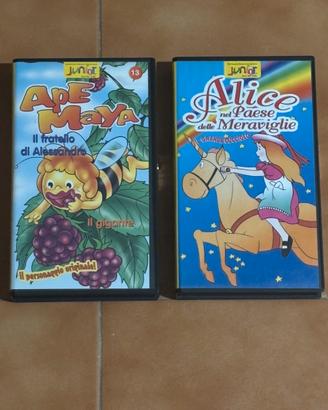 Videocassette distribuzione Junior