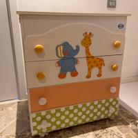 Cassettiera fasciatoiio Pali bambino