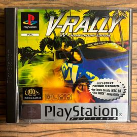 V-RALLY IN ITALIANO PLAYSTATION PLATINUM USATO