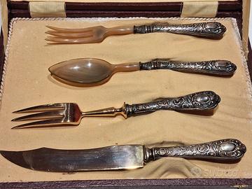 sevizio in argento 800 epoca