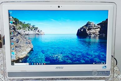 Computer MSI All One 22 pollici full hd perfetto.