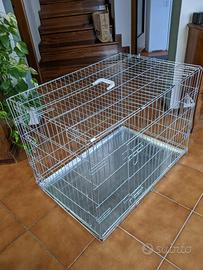 Gabbia pieghevole per cani