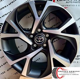 4 CERCHI IN LEGA ORIGINALI RAGGIO 18 TOYOTA C-HR