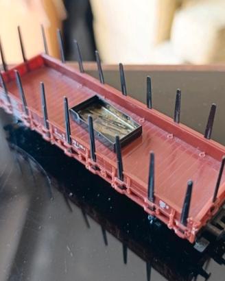 Märklin 4607 v6 - Carro Pianale con supporti