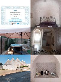 Trullo con piscina Jacuzzi