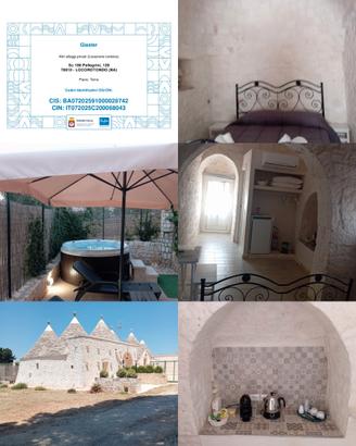 Trullo con vasca Jacuzzi