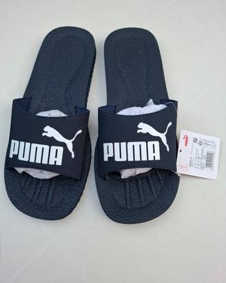 Puma ciabatte n. 46 Uk11 Eur 46 blu notte nuove