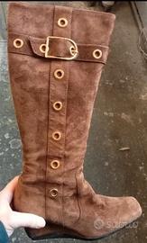 Stivali scamosciati donna 