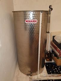 Botte serbatoio acciaio inox 700 litri