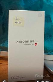 Xiaomi 15t 12/512 5G Nuovo Garanzia 24 mesi