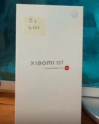 Xiaomi 15t 12/512 5G Nuovo Garanzia 24 mesi