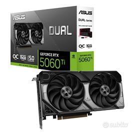 nvidia rtx5060ti 16gb OC dual asus