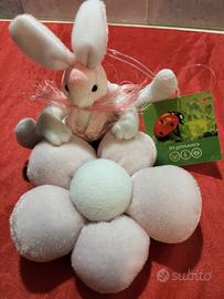 peluche coniglietto pasquale 