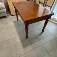 Tavolo legno noce allungabile
