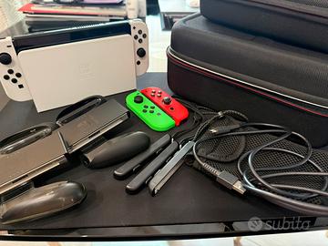 Bundle Switch OLED Bianca+RingFit+accessori