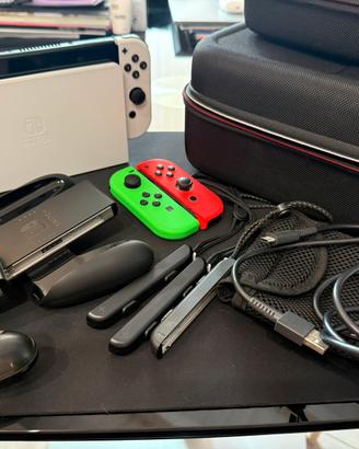 Bundle Switch OLED Bianca+RingFit+accessori