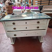 Cassettone cassettiera como' stile shabby