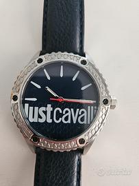Orologio Just Cavalli Acciaio Pelle 44mm NUOVO